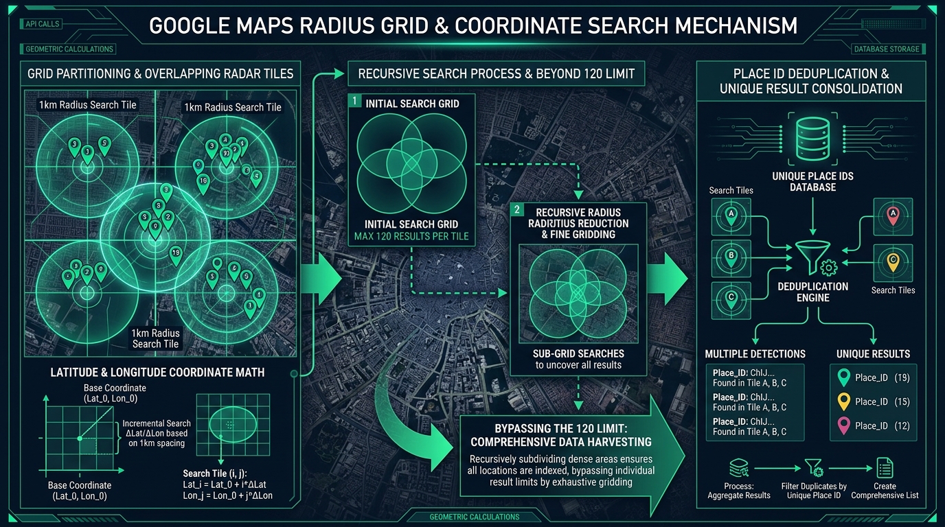 Google Maps Real Estate Lead Scraping Pipeline showing agent extraction, phone verification, and WhatsApp outreach